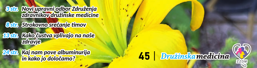 Nova, 45. številka Družinske medicine